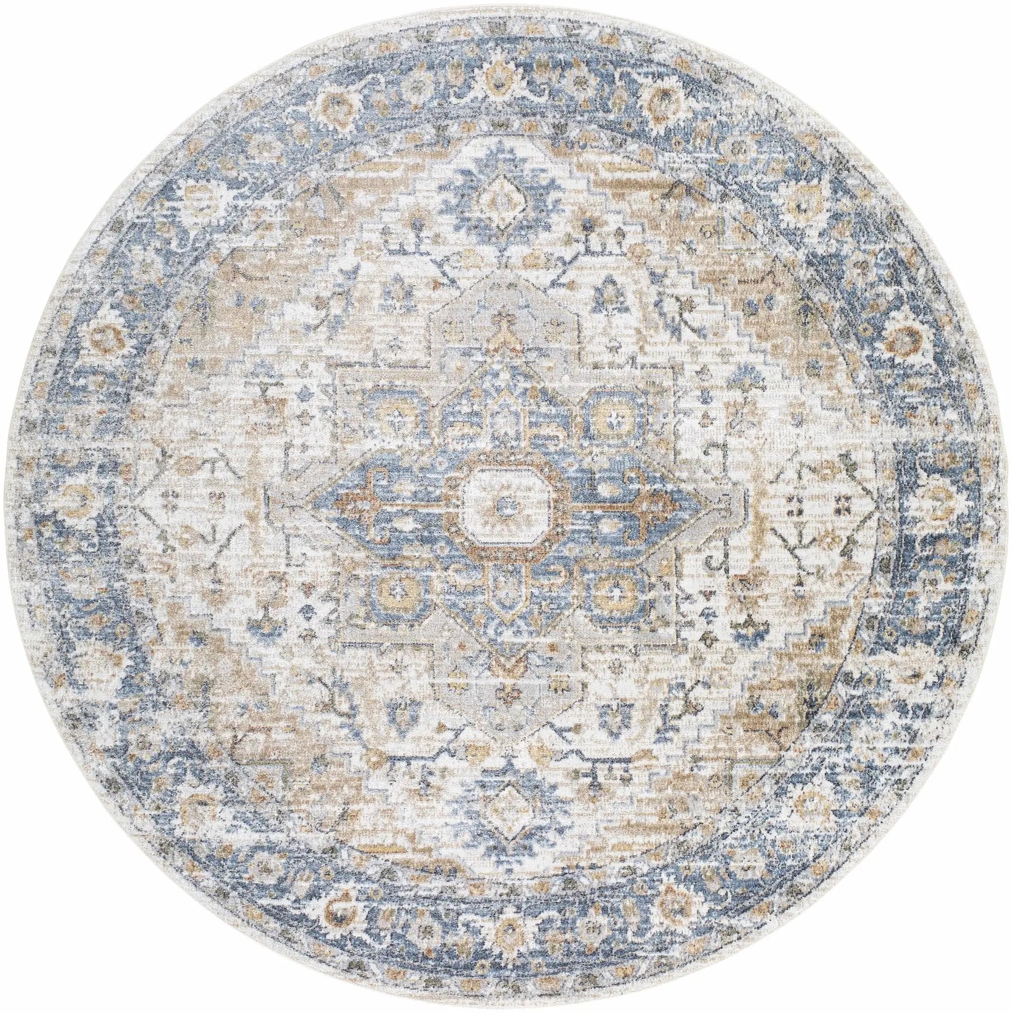 Ezri Cream Washable Area Rug by Boutique Rugs