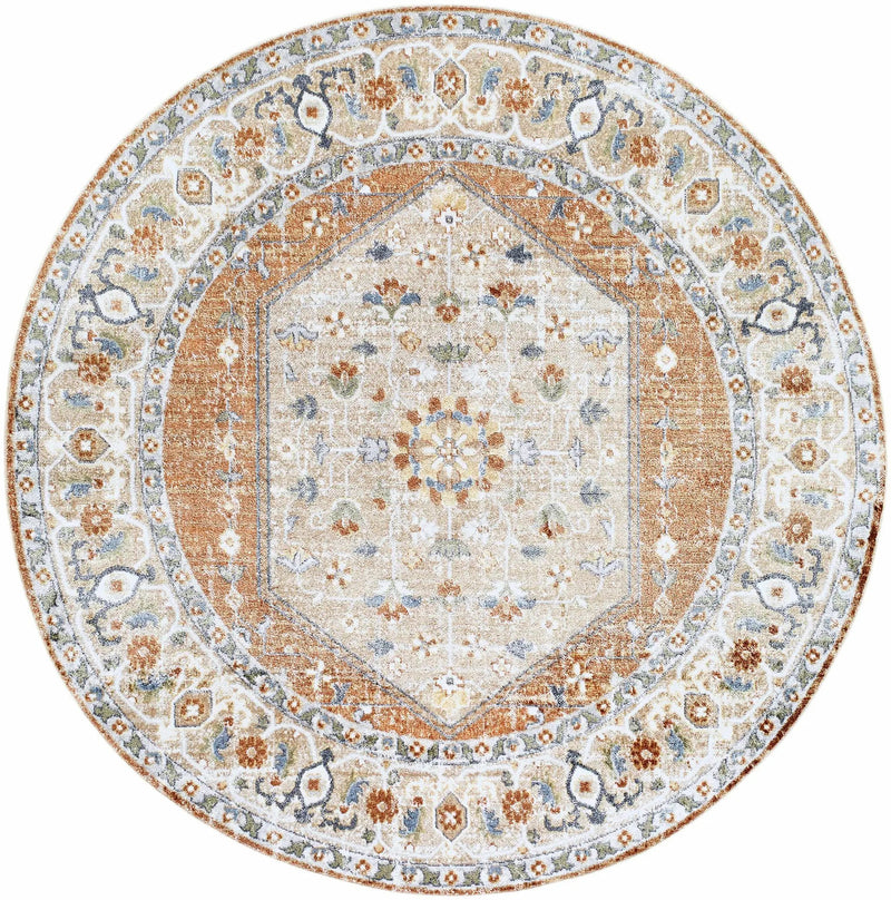 Gael Rust Boutique Washable Rug by Boutique Rugs