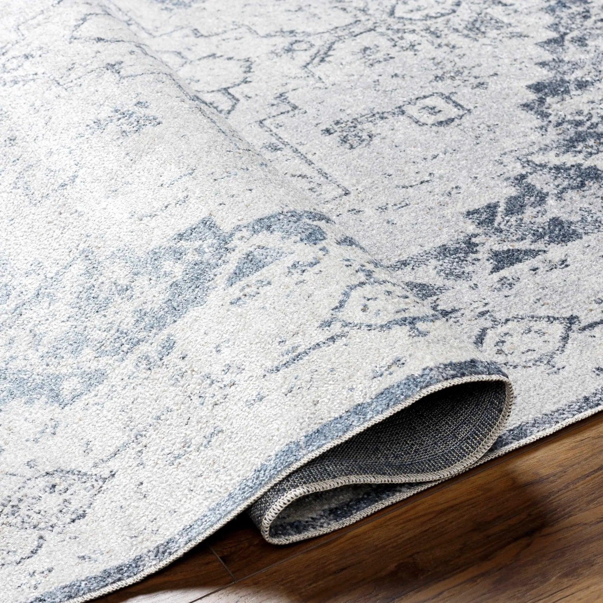 Hera Ivory Boutique Washable Rug - Clearance by Boutique Rugs