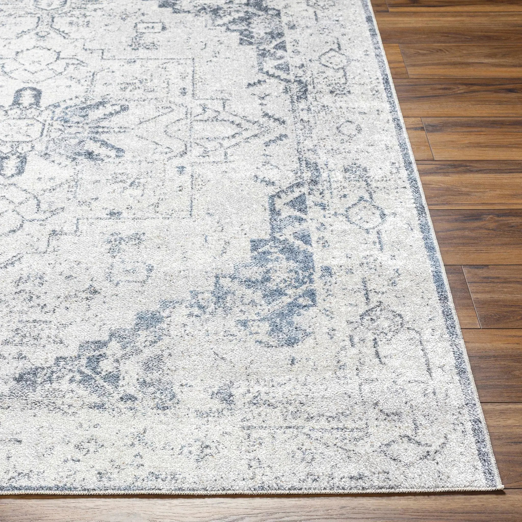 Hera Ivory Boutique Washable Rug - Clearance by Boutique Rugs