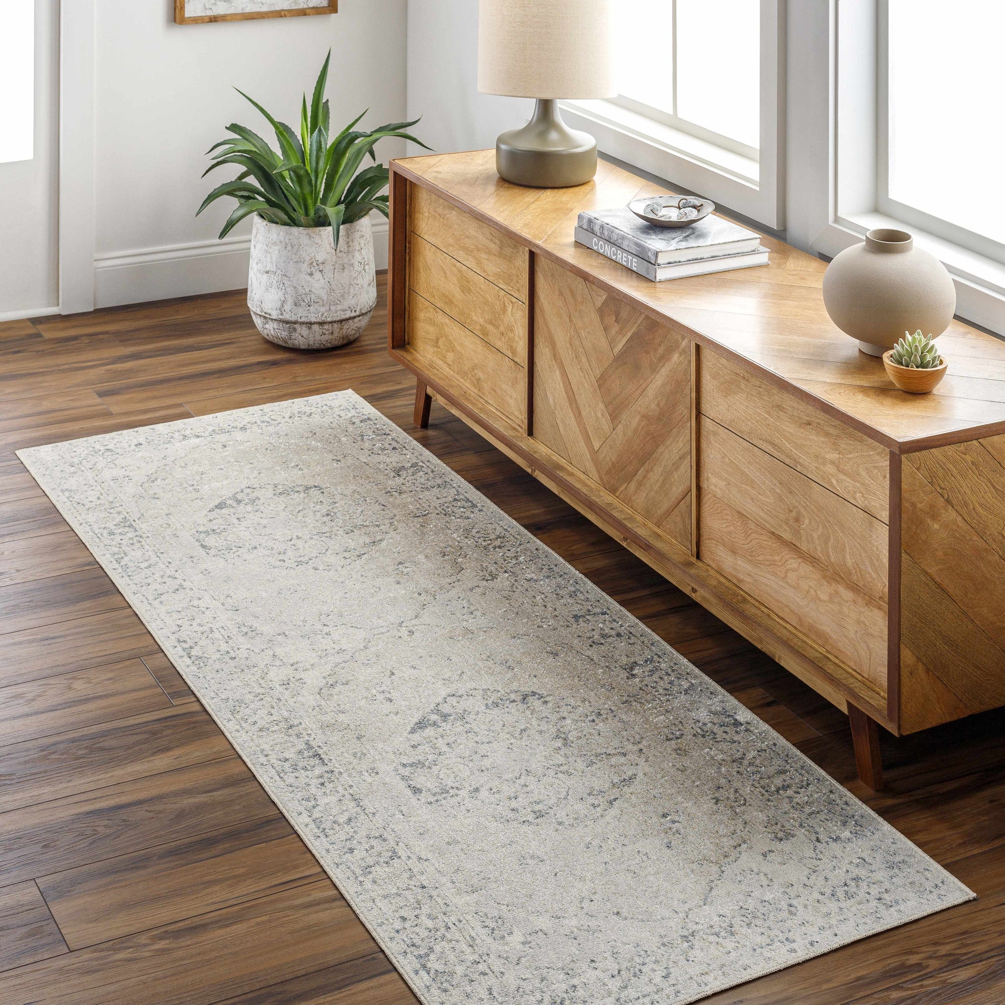 Rudo Flat Pile Washable Rug by Boutique Rugs