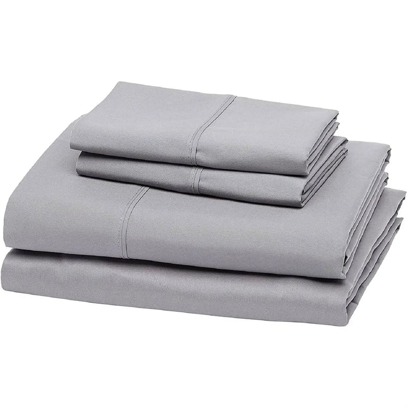 Queen Silver Grey 100-Percent Egyptian Cotton 1000 Thread Count Sheet Set by HomePacific