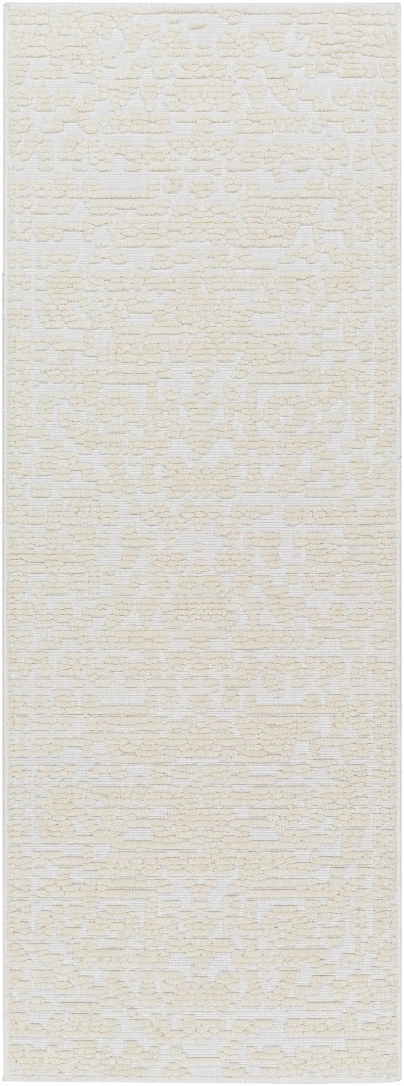 Beren Cream Washable Area Rug - Clearance by Boutique Rugs