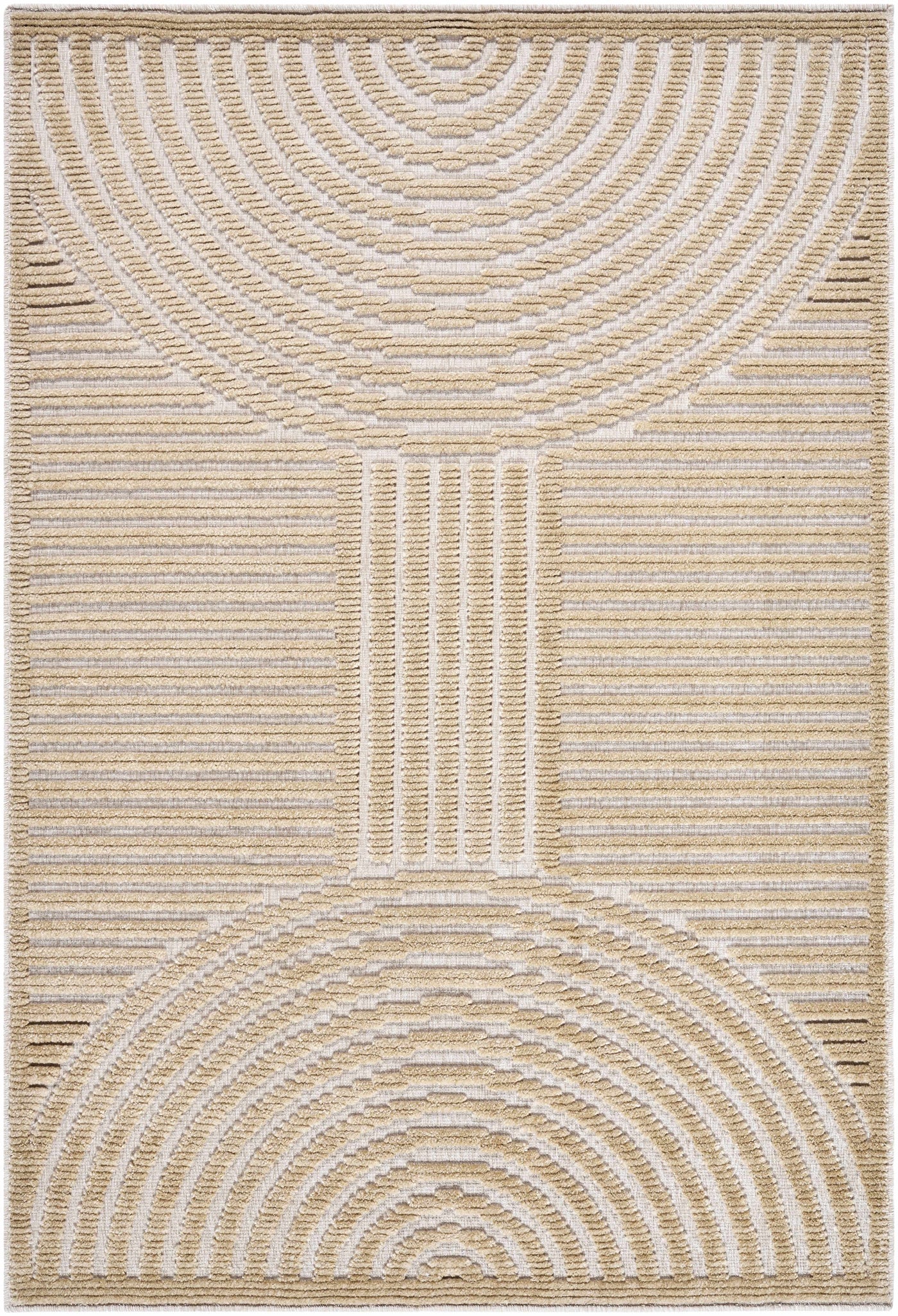 Deron Beige Washable Area Rug by Boutique Rugs