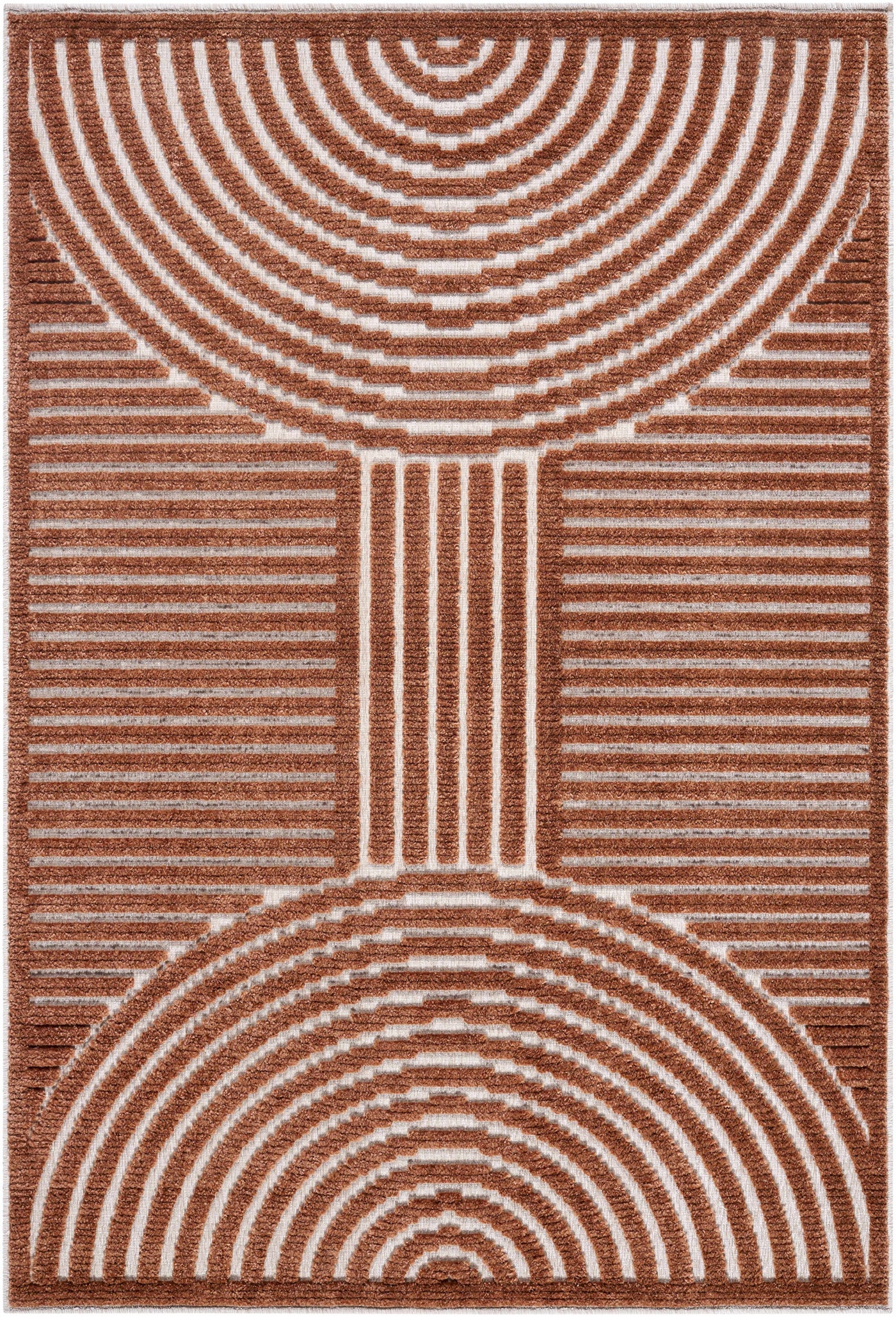 Deron Brown Washable Area Rug by Boutique Rugs