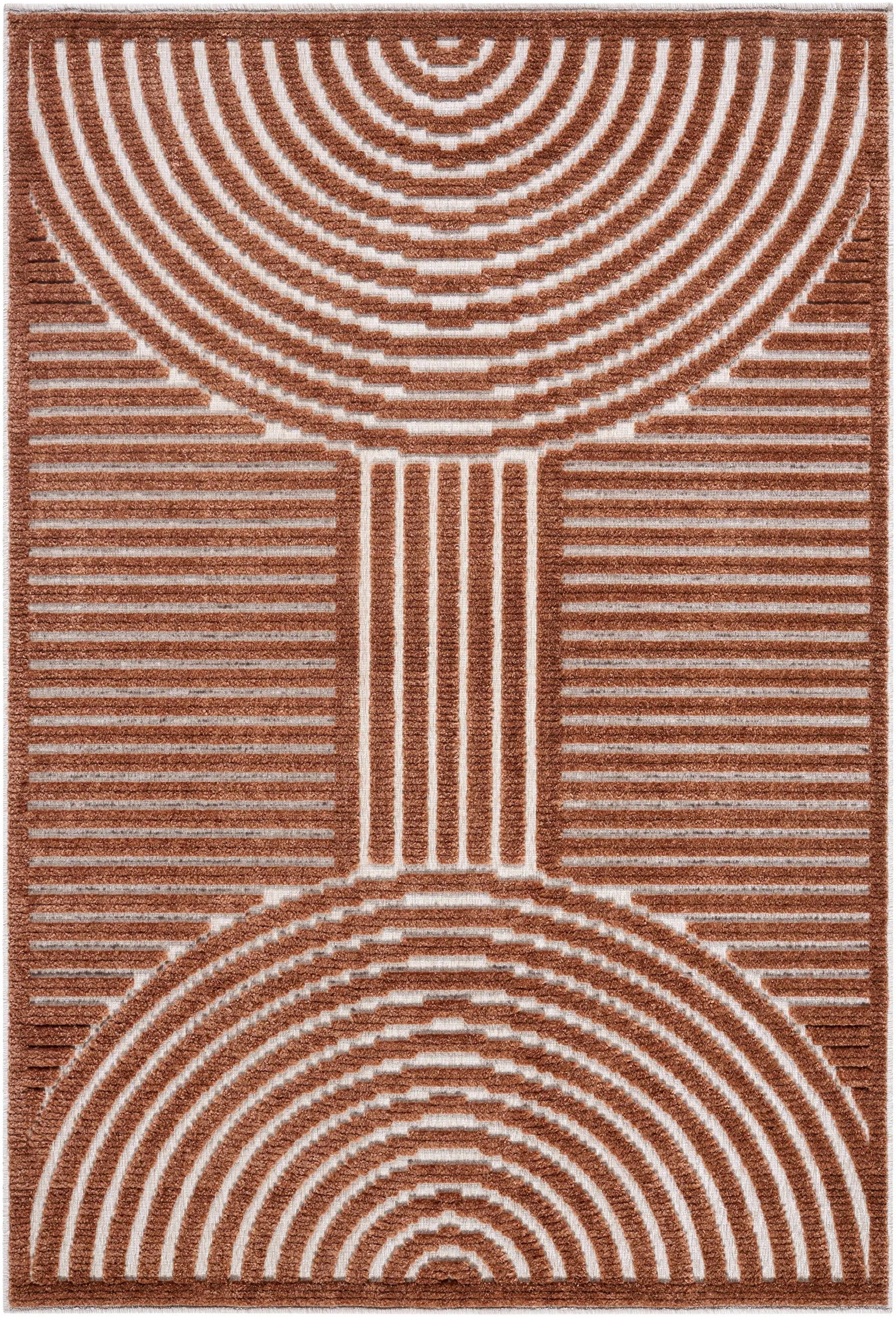 Deron Brown Washable Area Rug by Boutique Rugs