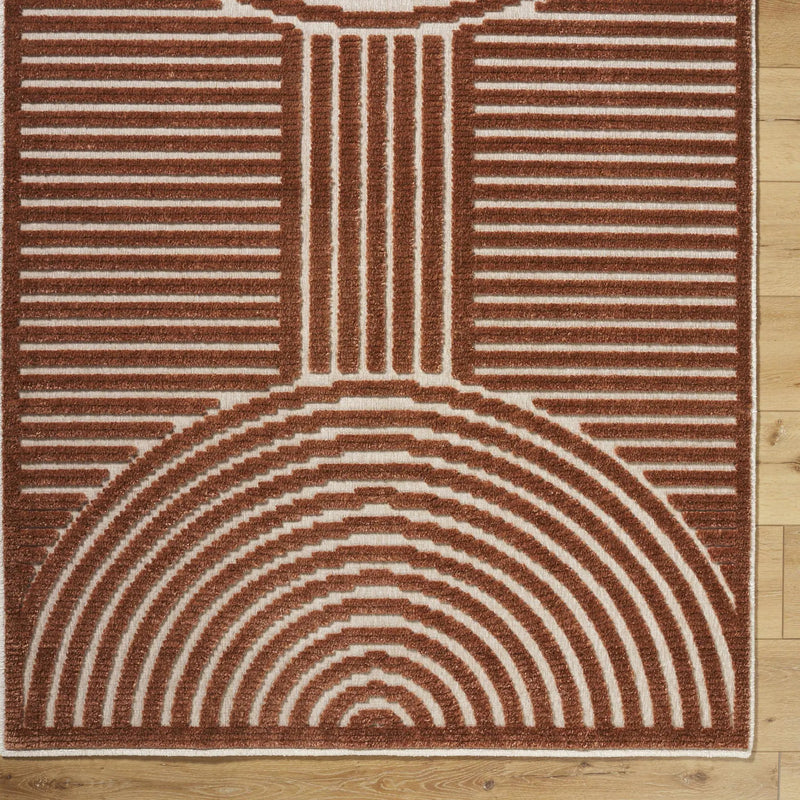 Deron Brown Washable Area Rug by Boutique Rugs