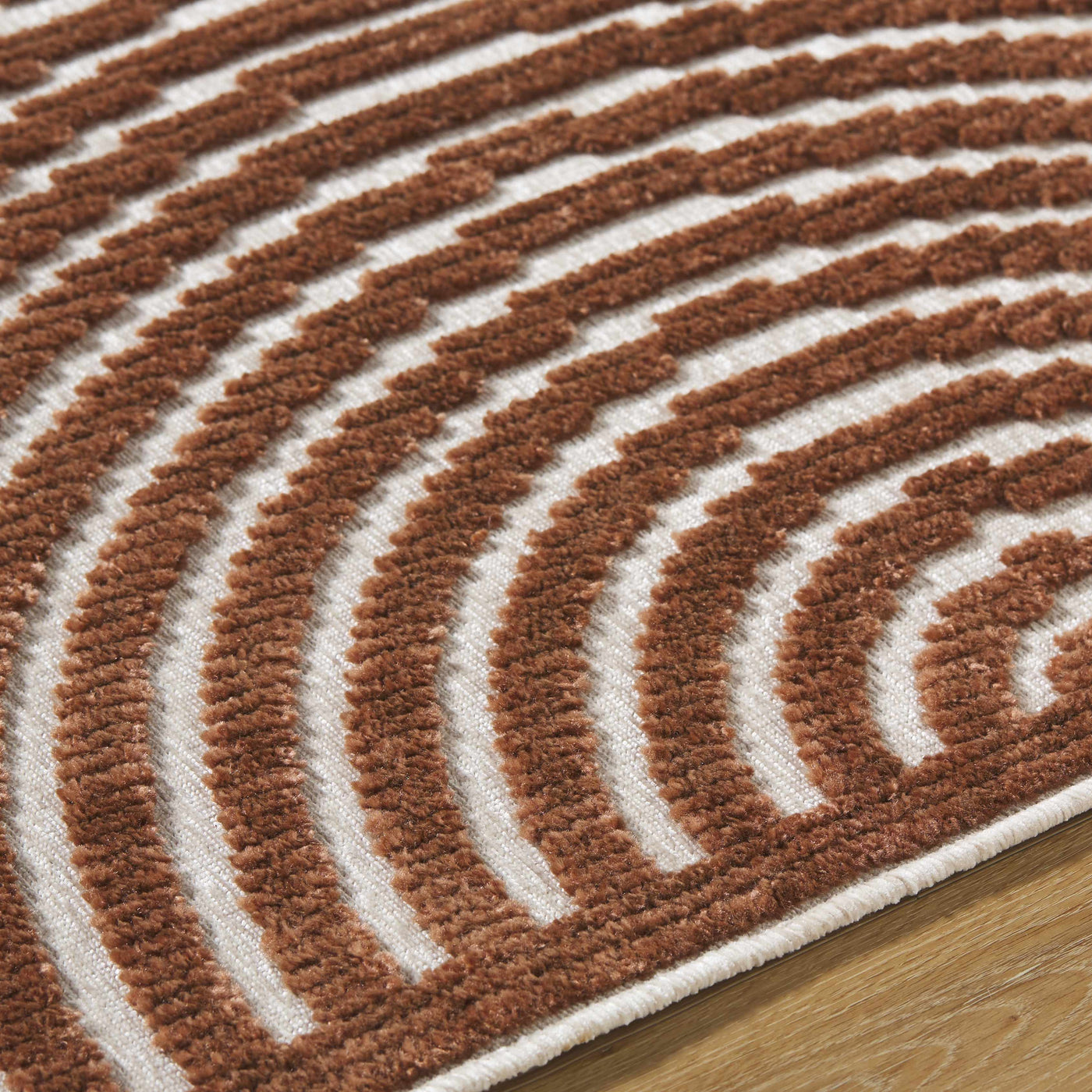 Deron Brown Washable Area Rug by Boutique Rugs