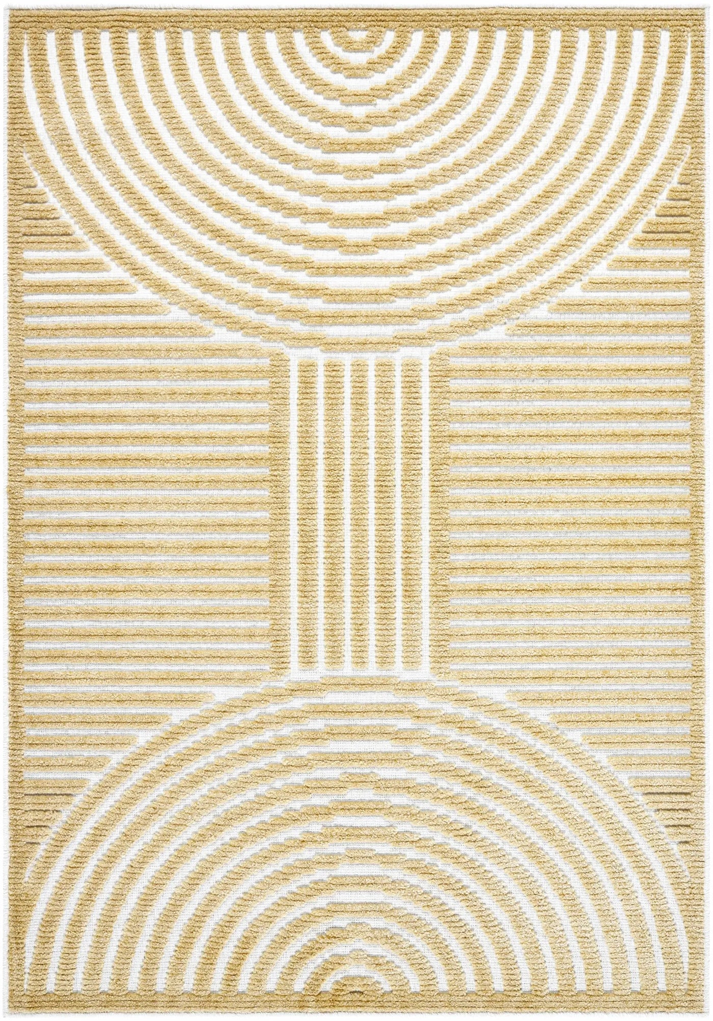 Deron Mustard Washable Area Rug by Boutique Rugs