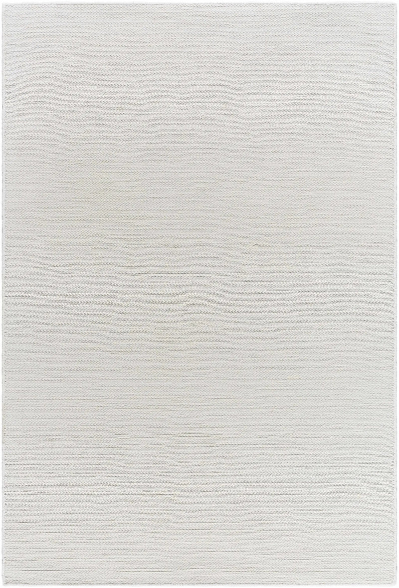 Alyra Silver Slate Wool Rug by Boutique Rugs