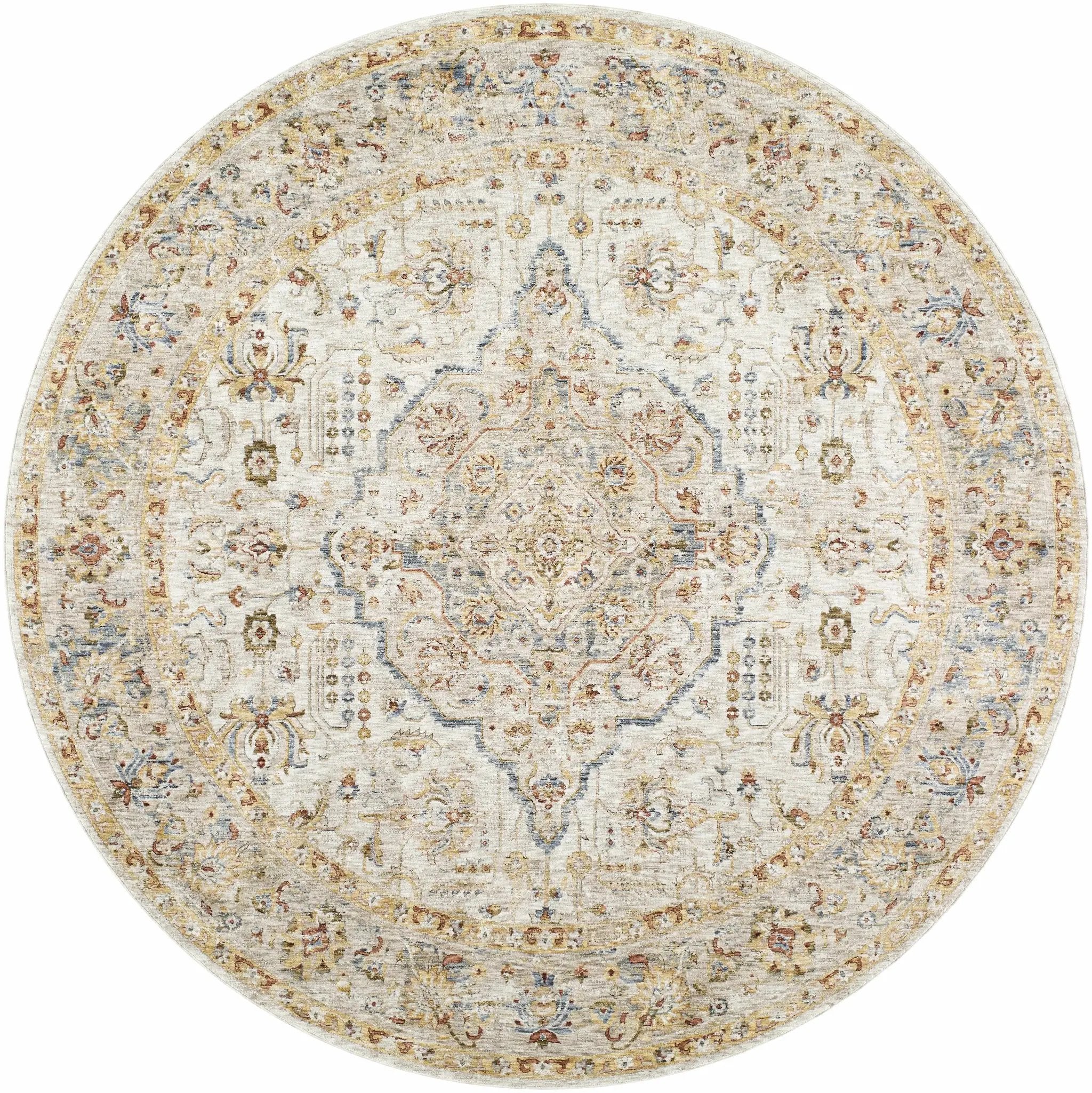 Canan Textured Rug with Fringes by Boutique Rugs