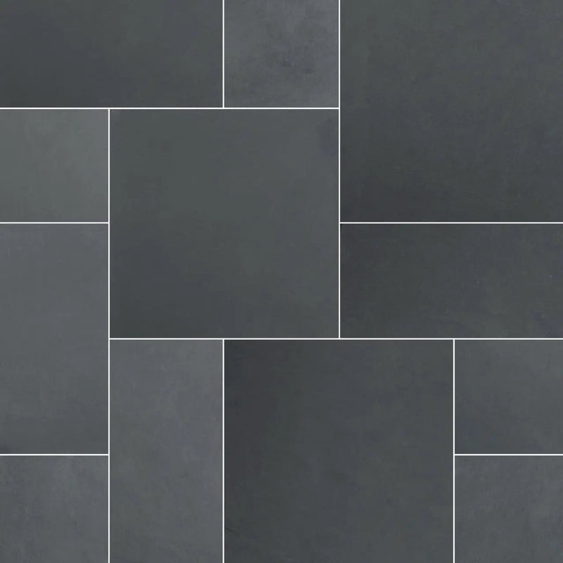 Montauk Blue Gauged Pattern Slate Tiles by MSI Surfaces