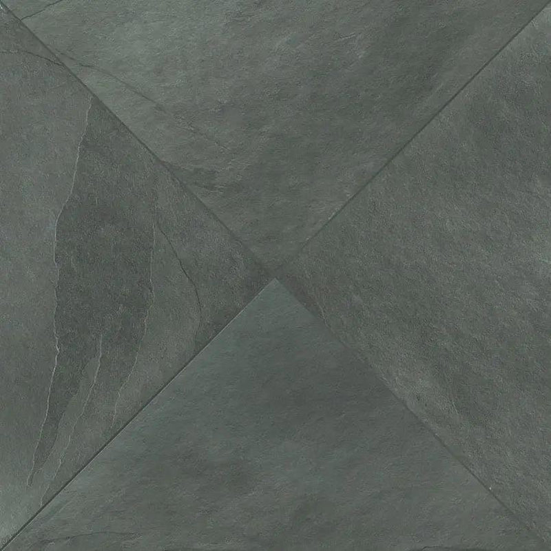 Montauk Blue Gauged Slate Tiles 12x24 angled view