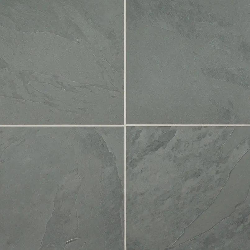 Montauk Blue Gauged Slate Tiles 16x16 by MSI Surfaces