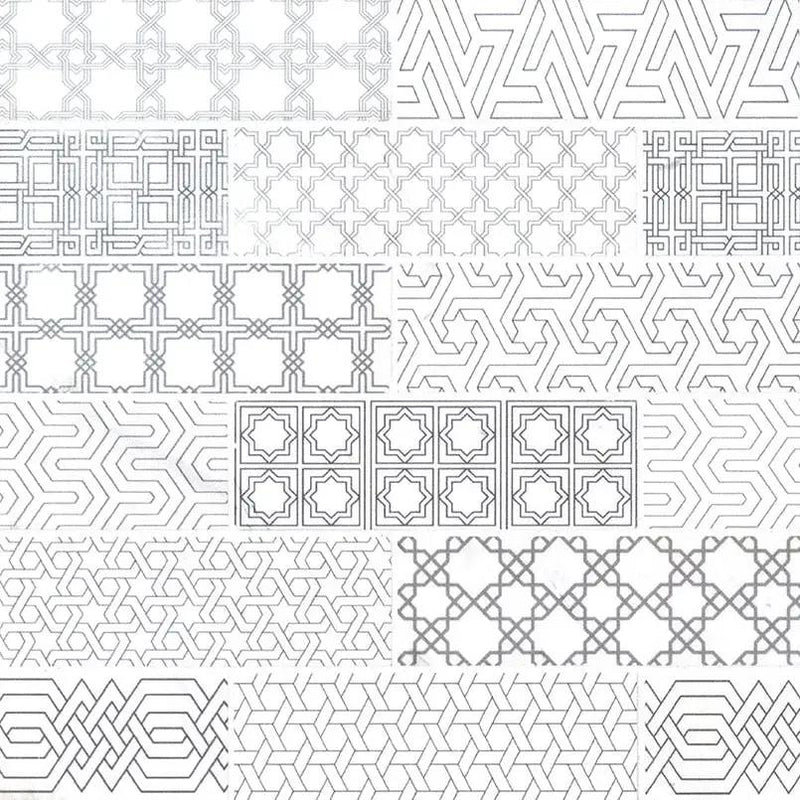 Abani Subway Honed Marble Mosaics 2x6 close up