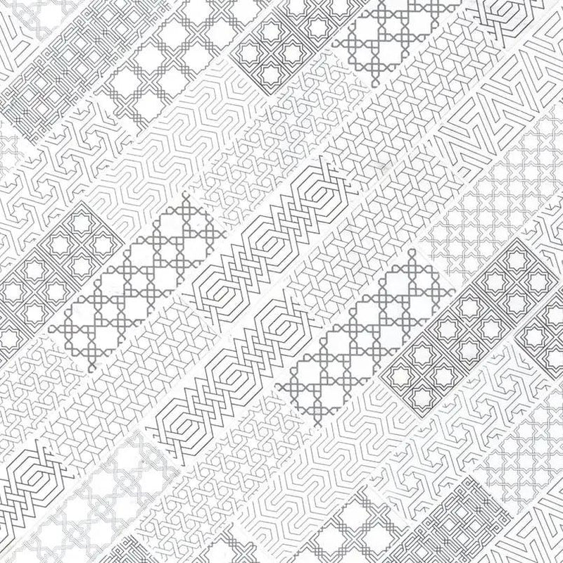 Abani Subway Honed Marble Mosaics 2x6 angled view