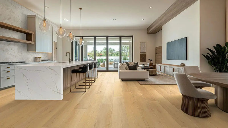 Arabescato Venato Argyle Honed Pattern Marble Mosaics in a finished room