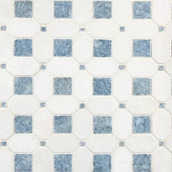 Azula Hatchwork Polished Pattern Marble Mosaics, photo 2 of 4