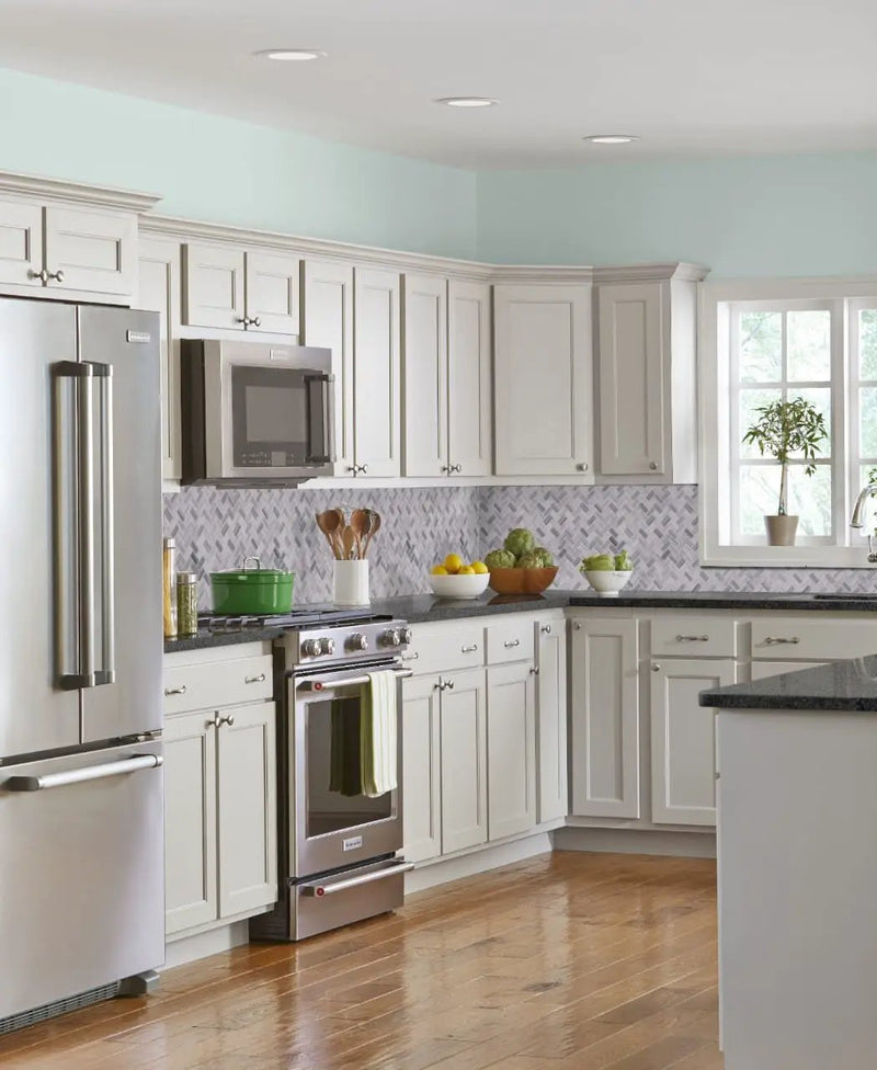 Bergamo Herringbone Polished Pattern Marble Mosaics by MSI Surfaces