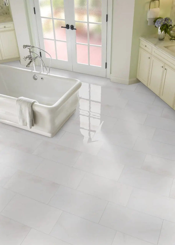 Bianco Dolomite Polished Pattern Marble Mosaics DOTP, photo 2 of 4