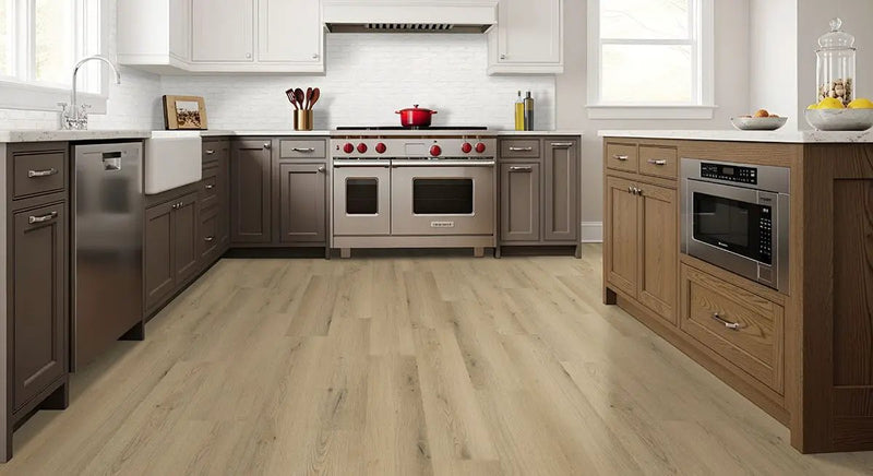 Alpine White Clay Brick 2.25x7.5 Natural Mosaics in a finished room