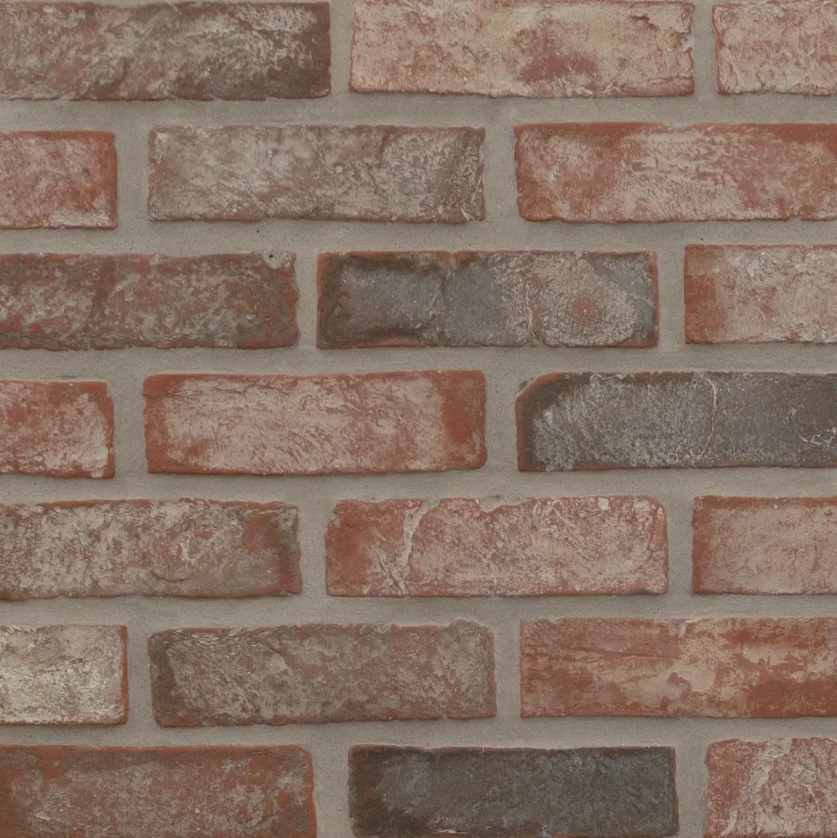 Noble Red Clay Brick Tile 2.25x7.5 Tumbled Mosaics by MSI Surfaces