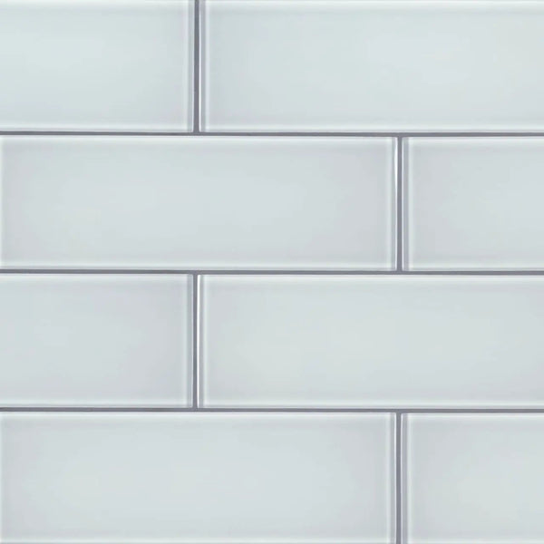 Ice Glass Tile 3x9 Mosaics