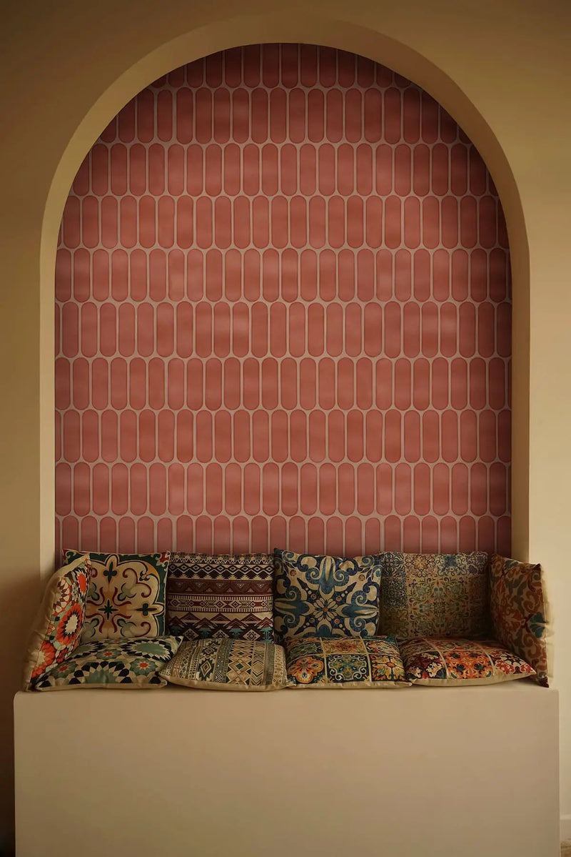 Terra Glossy Ellipse Glass Mosaics by MSI Surfaces