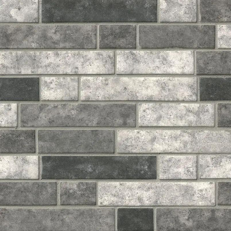 Urban Tapestry Interlocking 6mm Pattern Glass Mosaics close up