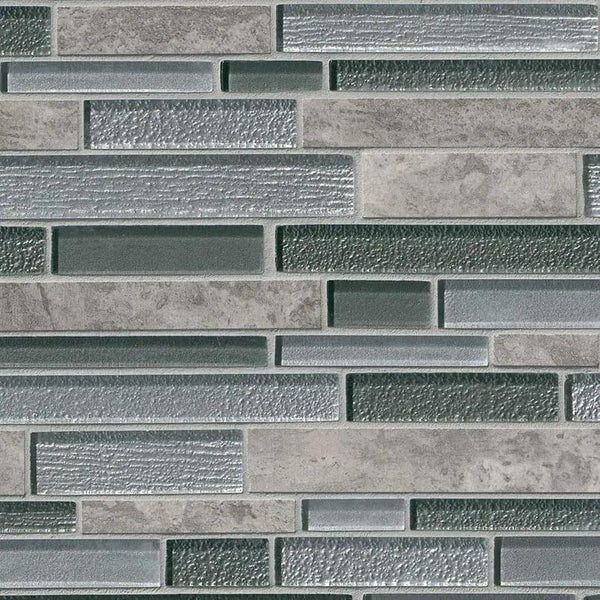 Smoky Alps Interlocking 8mm Pattern Porcelain Mosaics, photo 2 of 4