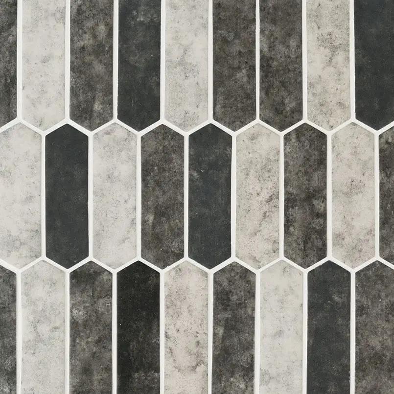 Urban Tapestry Picket 6mm Glass Mosaics by MSI Surfaces