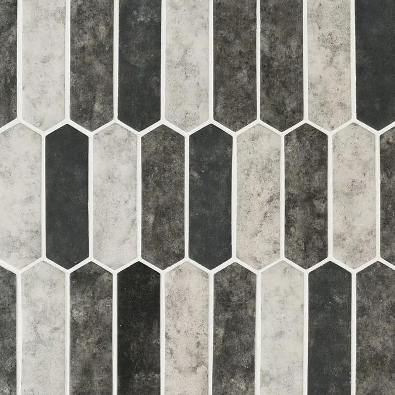 Urban Tapestry Picket 6mm Glass Mosaics by MSI Surfaces
