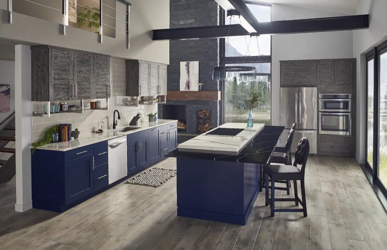 Portico Pearl Subway Tile 4x12 Glossy Ceramic Mosaics in a finished room