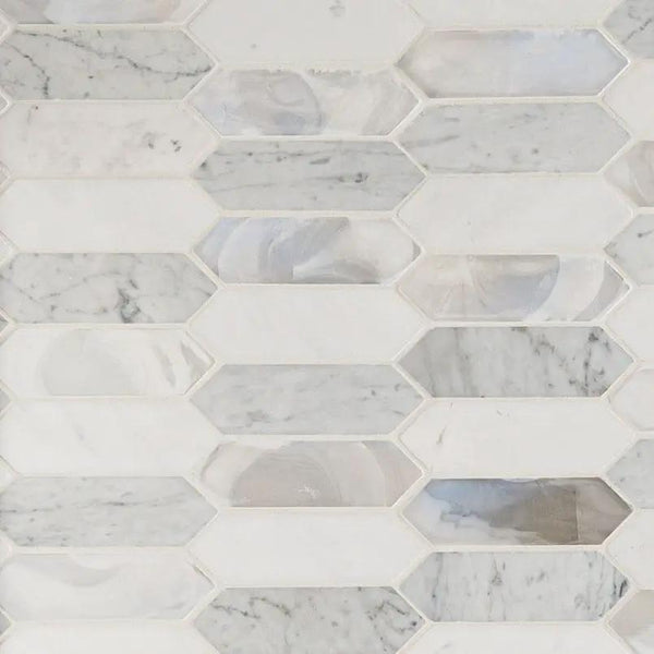 Cienega Springs Picket 6mm Pattern Glass Mosaics