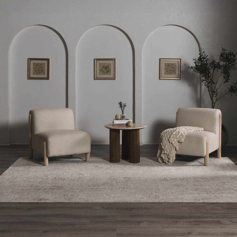 Jenis Gray Luxe Rug by Boutique Rugs