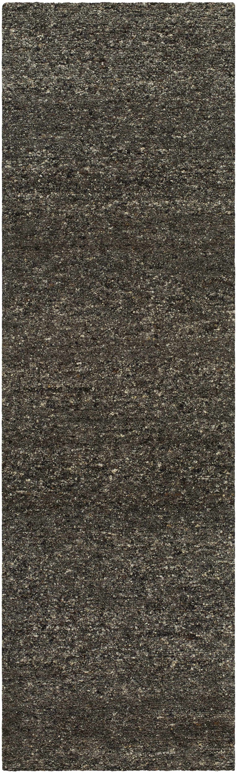 Sevan Black Wool Area Rug by Boutique Rugs