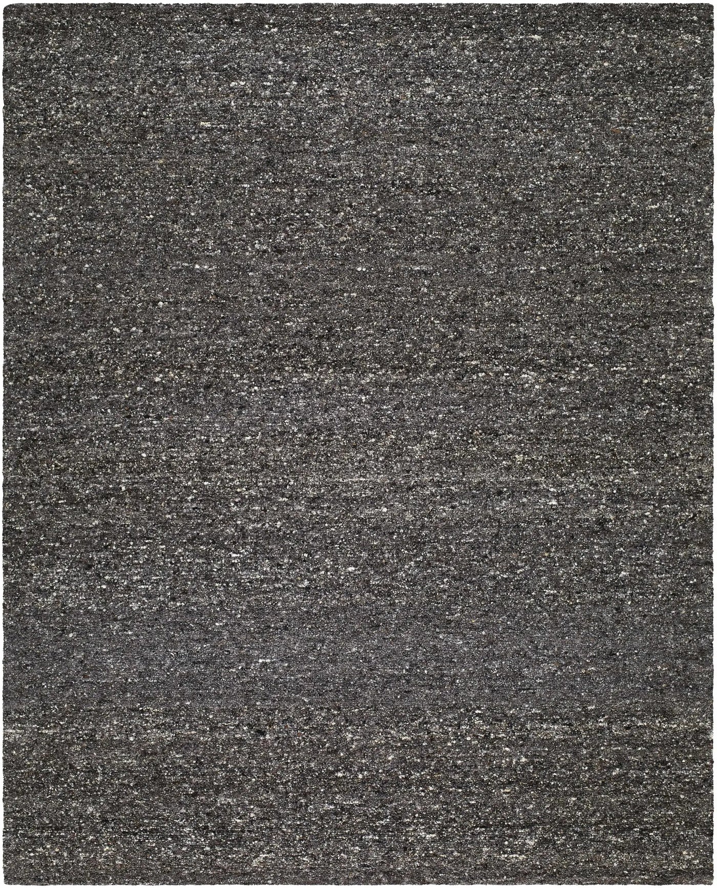 Sevan Black Wool Area Rug by Boutique Rugs
