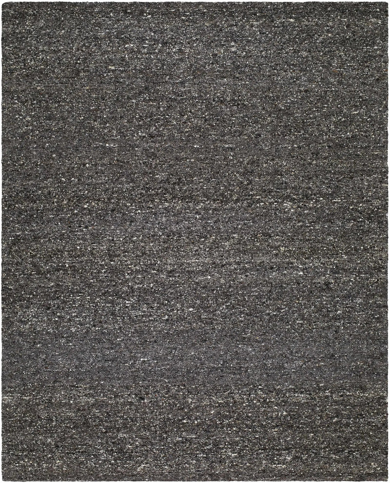 Sevan Black Wool Area Rug by Boutique Rugs