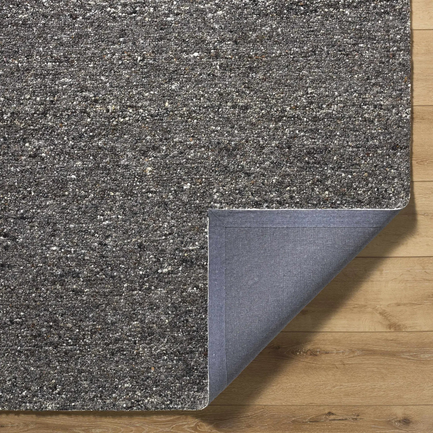 Sevan Black Wool Area Rug by Boutique Rugs