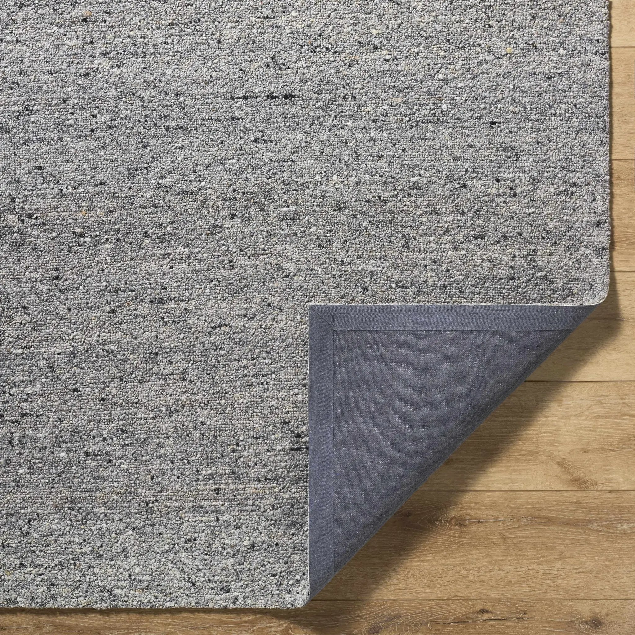Sevan Gray Wool Area Rug by Boutique Rugs