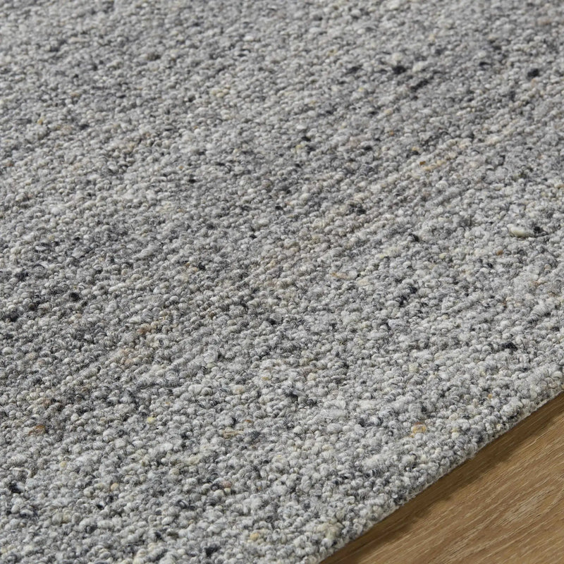 Sevan Gray Wool Area Rug by Boutique Rugs