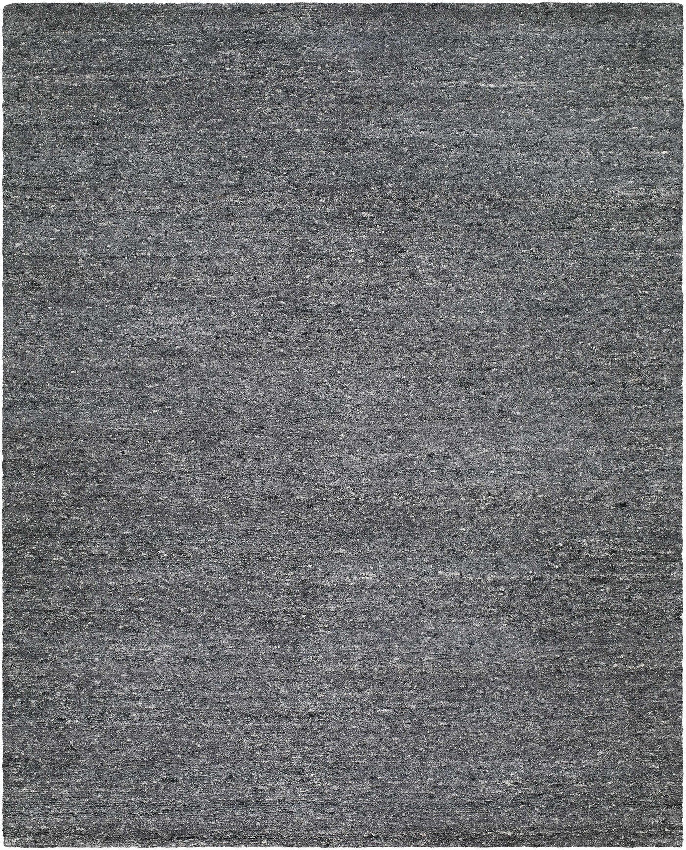 Sevan Charcoal Wool Area Rug by Boutique Rugs