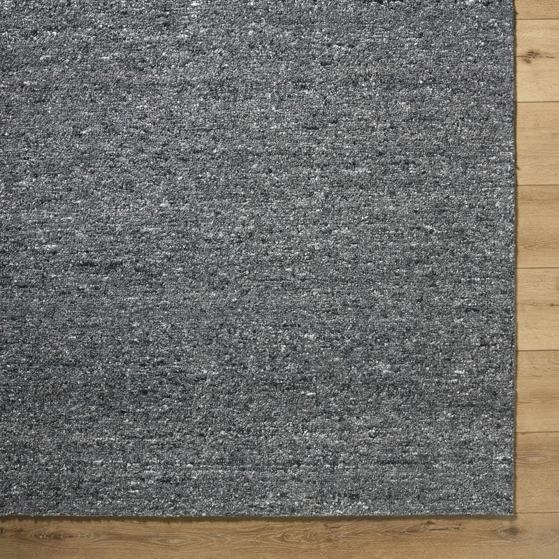 Sevan Charcoal Wool Area Rug by Boutique Rugs
