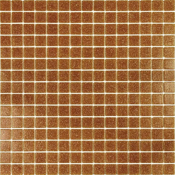 Apricot Red 12x12 Glossy Uniform Square Glass Mosaic Tile (20 pack, 20 sq ft/case)