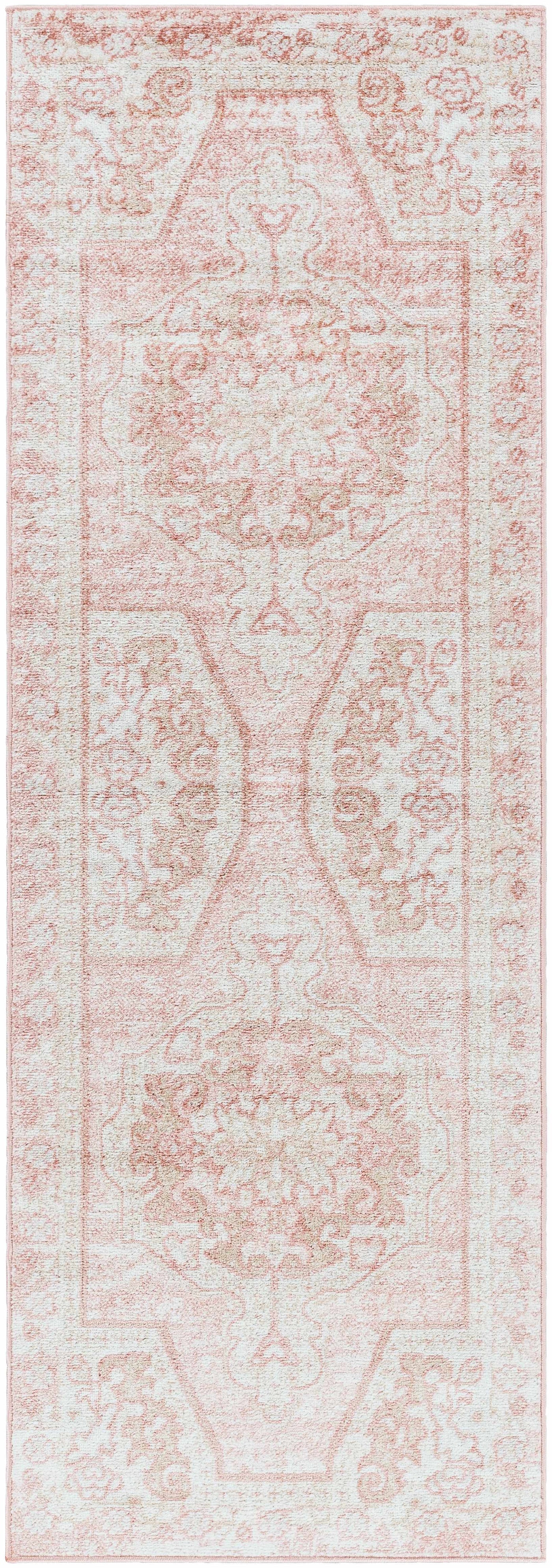 Snead Pink Floral Rug by Boutique Rugs