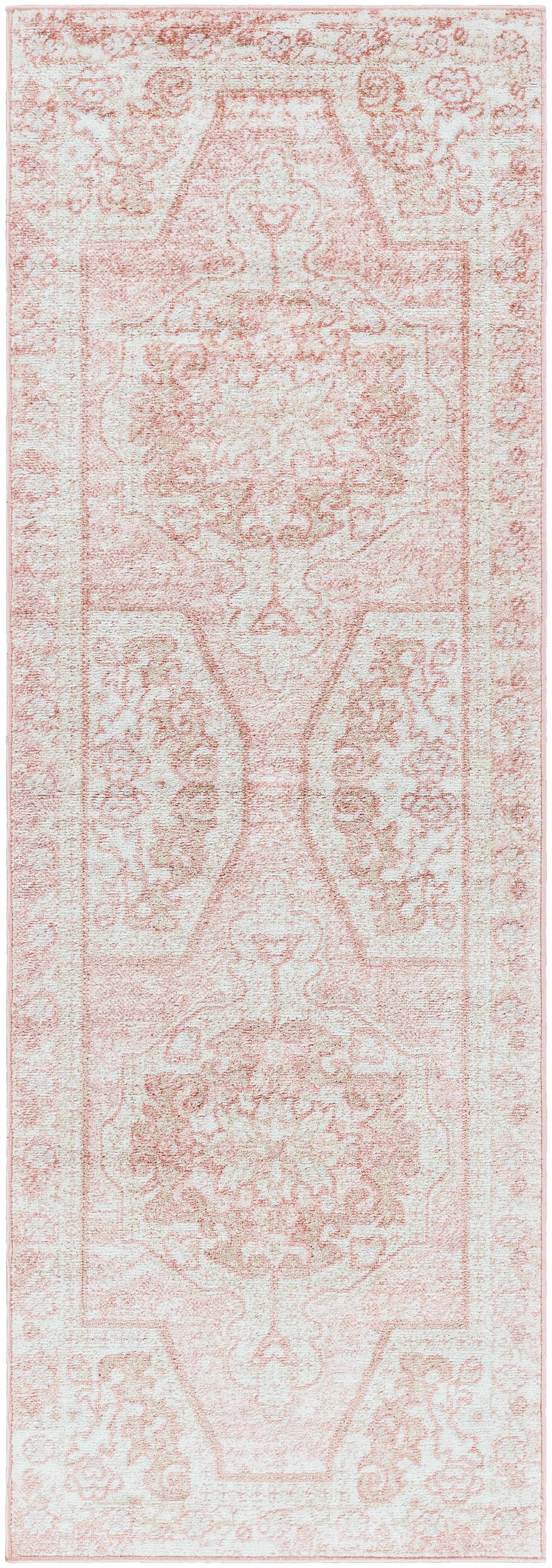 Snead Pink Floral Rug by Boutique Rugs
