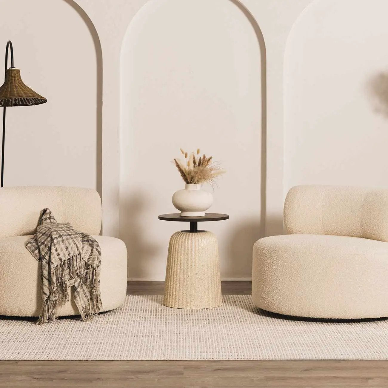 Gowan Cream Area Rug by Boutique Rugs