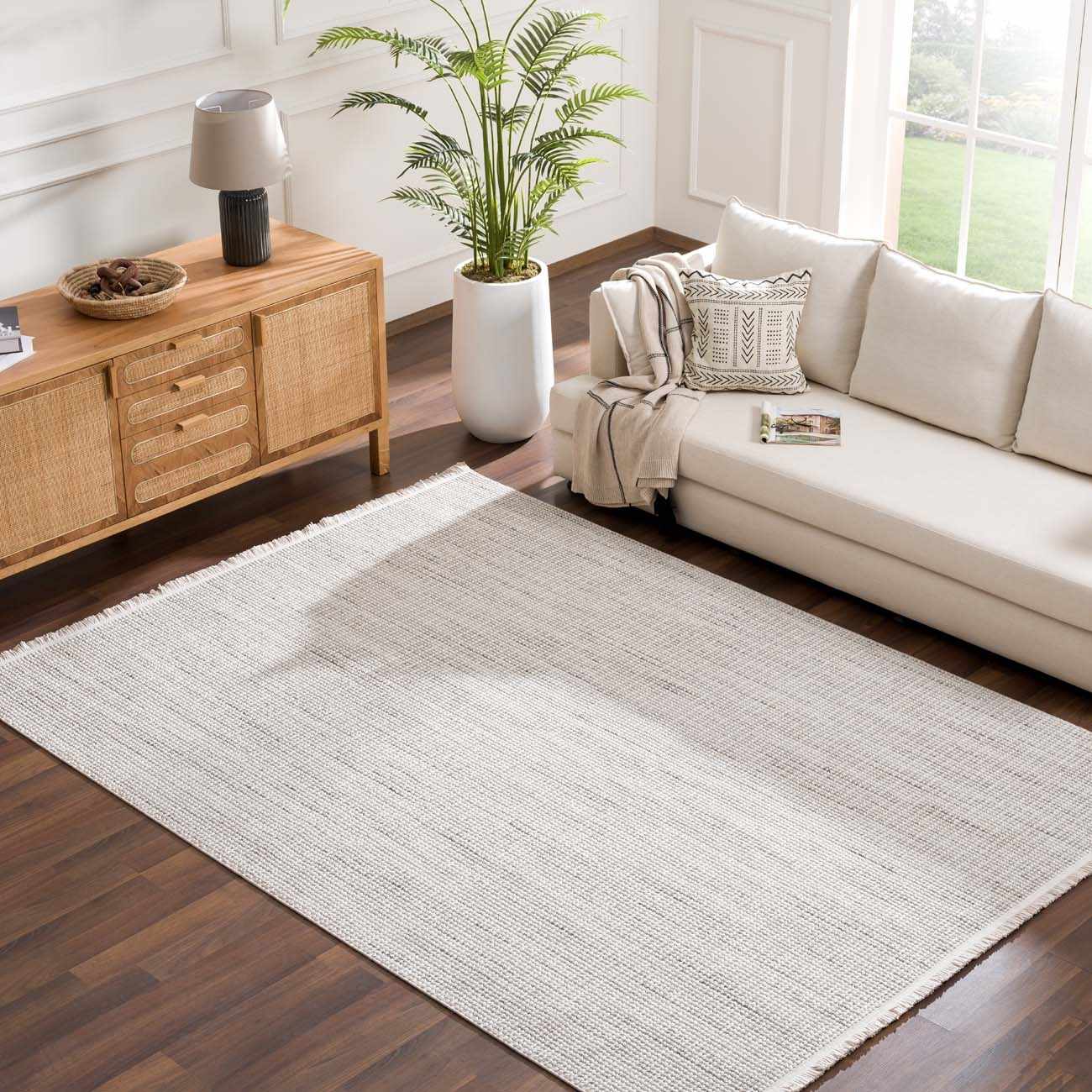 Gowan Cream Area Rug by Boutique Rugs