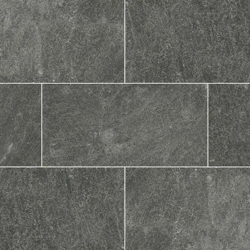 Ostrich Grey Gauged Quartzite Tiles 12x24 close up