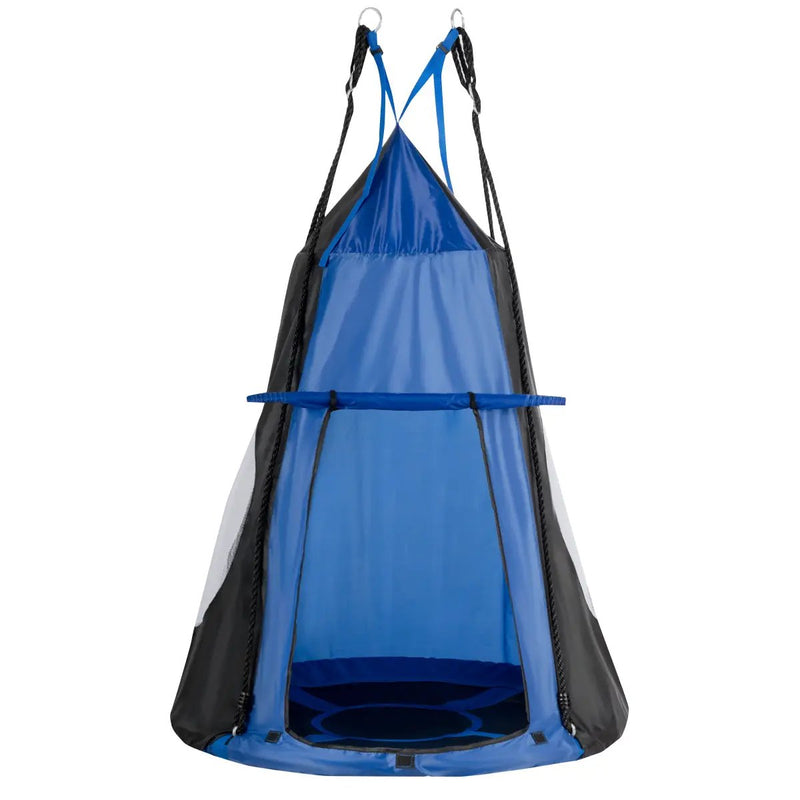 2-in-1 40 Inch Kids Hanging Chair Detachable Swing Tent Set by DirectDeals
